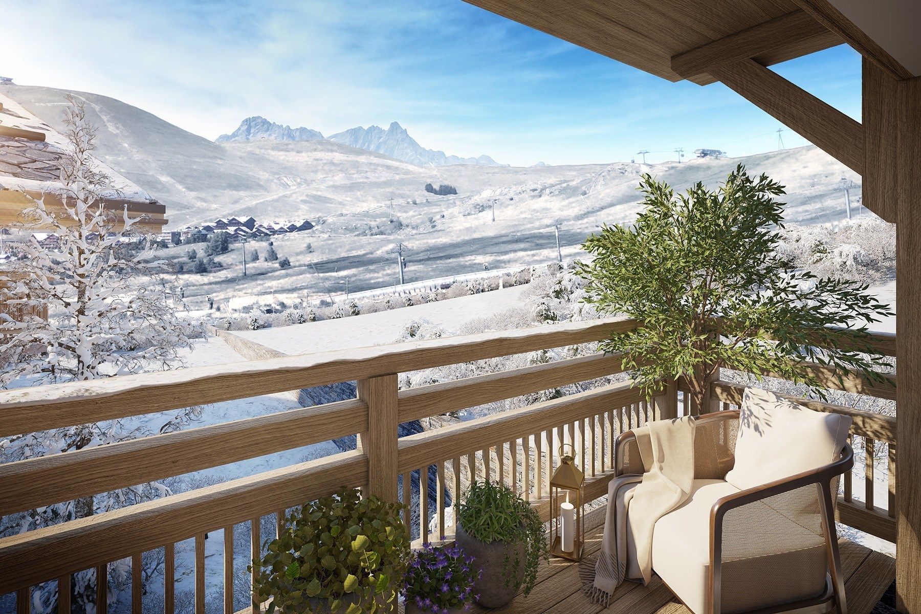 appartement 4 Pièces en vente sur L ALPE D HUEZ (38750)