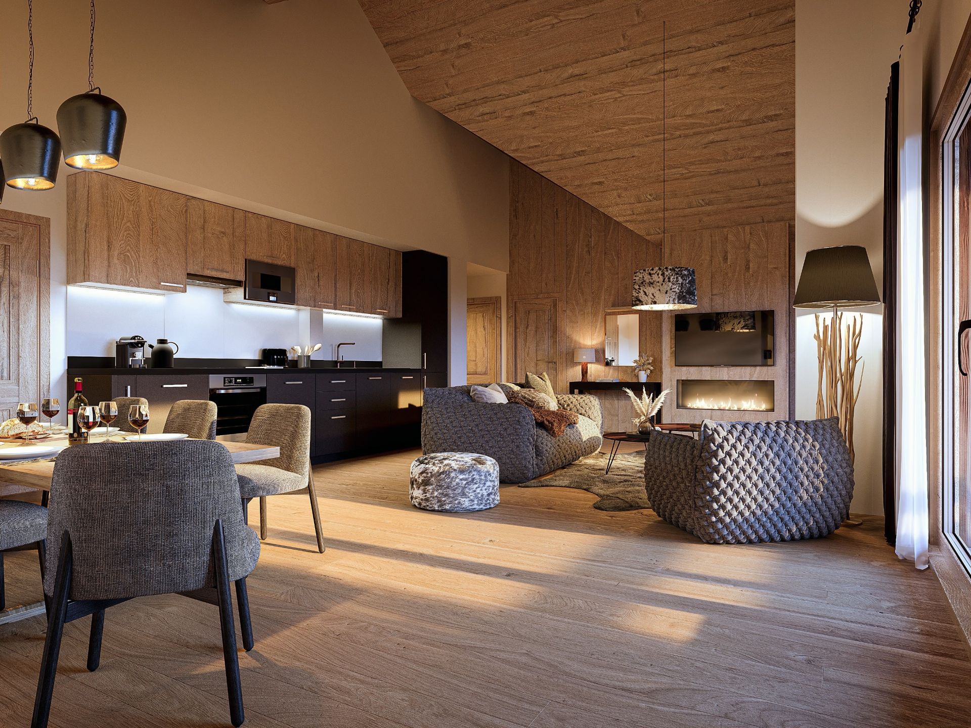 apartment 4 Rooms for sale on VAUJANY (38114)