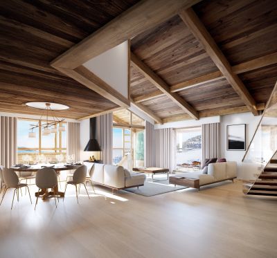 Vente Appartement L'Alpe d'Huez 3 Pièces 104.84 m²