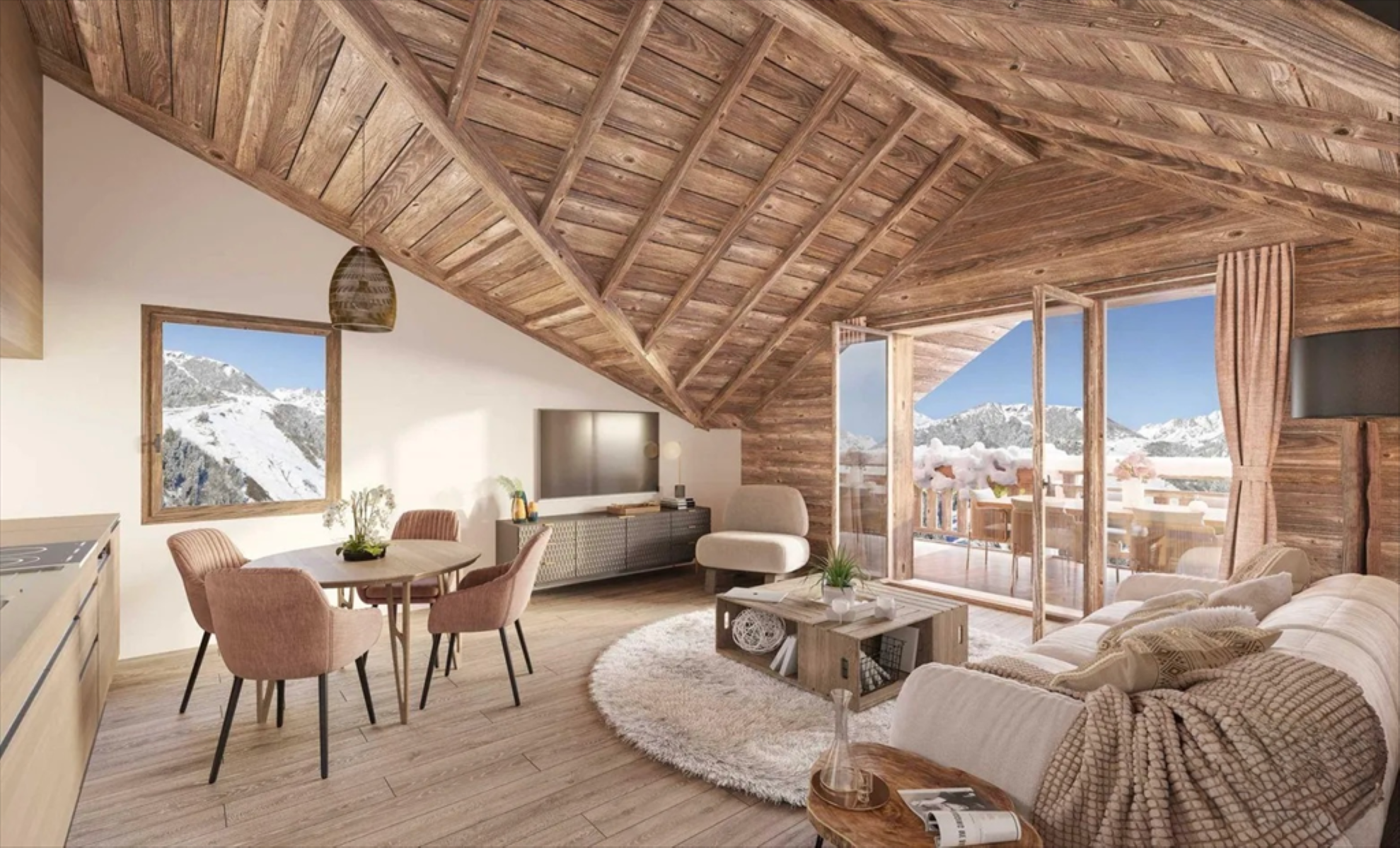 appartement 4 Pièces en vente sur L ALPE D HUEZ (38750)