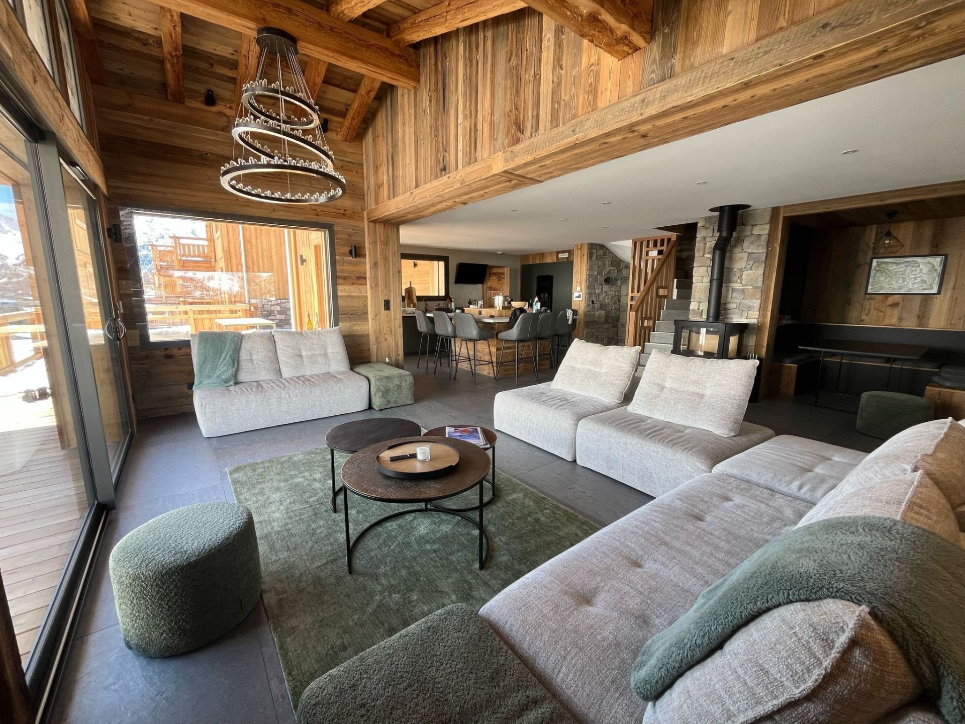 chalet 5 Rooms for seasonal rent on LES DEUX ALPES (38860)