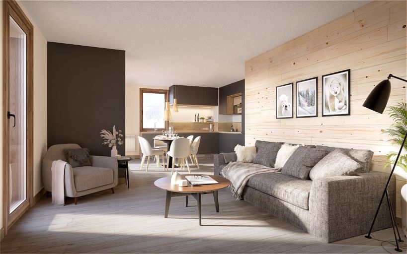 appartement 3 Pièces en vente sur LES DEUX ALPES (38860)