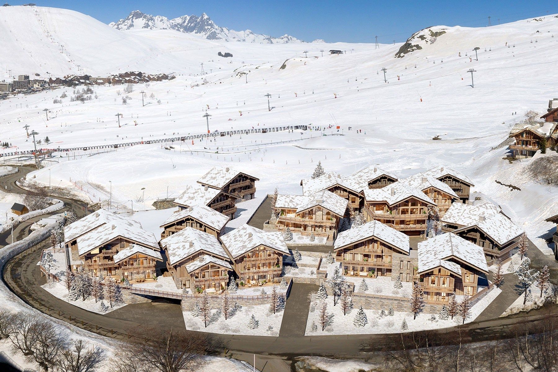 chalet 8 Rooms for sale on L ALPE D HUEZ (38750)